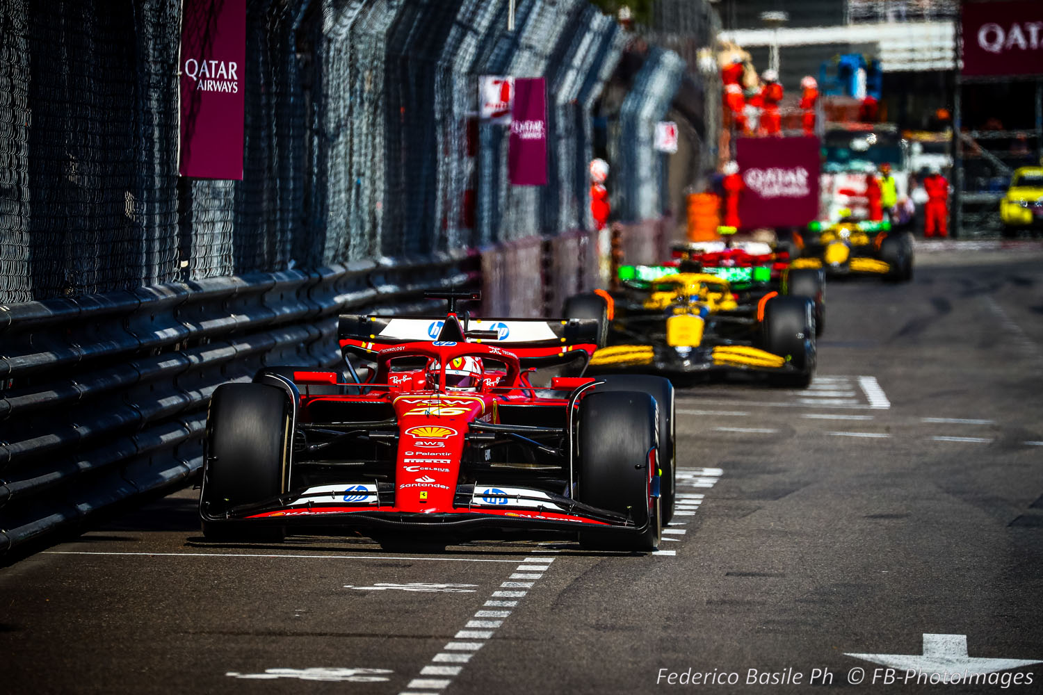 16 Charles Leclerc, (MON) Scuderia Ferrari during the Monaco GP, 23-26 May 2024 Montecarlo, Formula 1 World championship 2024.