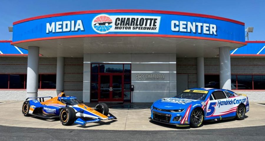 Kyle Larson's cars for the 2024 Indy 500 and Coca-Cola 600