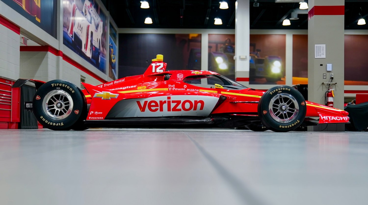 No. 12 Verizon Indy Car Livery Reveal