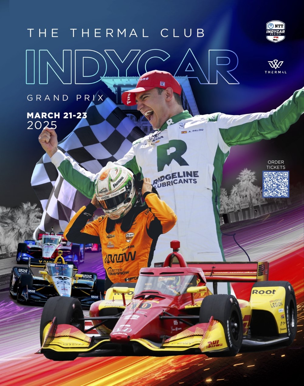 Thermal Club IndyCar poster