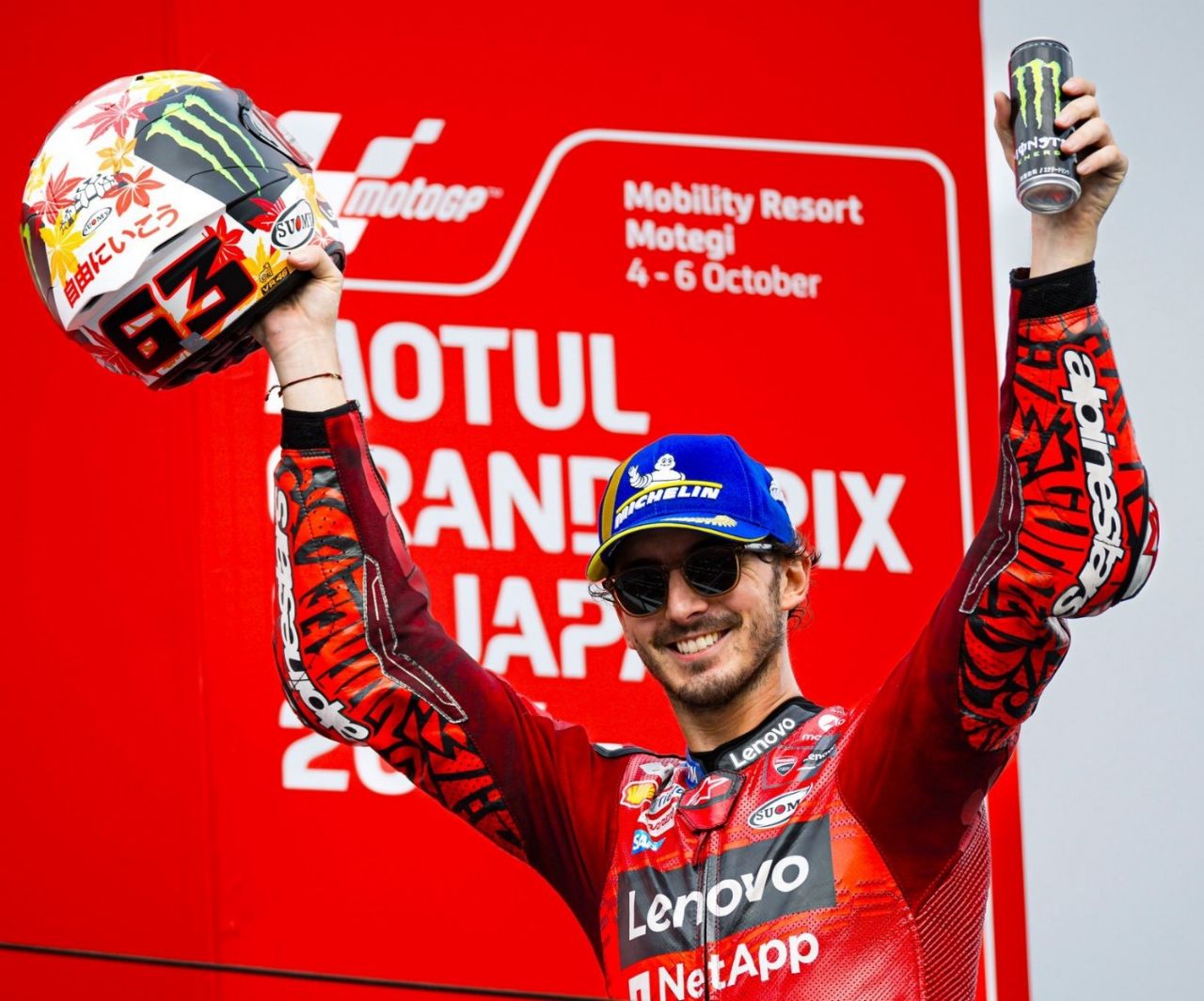 Motul Grand Prix of Japan winner Francesco Bagnaia