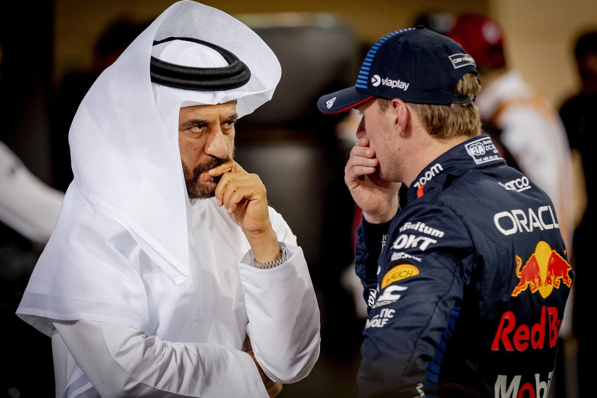 FIA President Mohammed Ben Sulayem and Max Verstappen had a clear-the-air meeting with the FIA president in Qatar