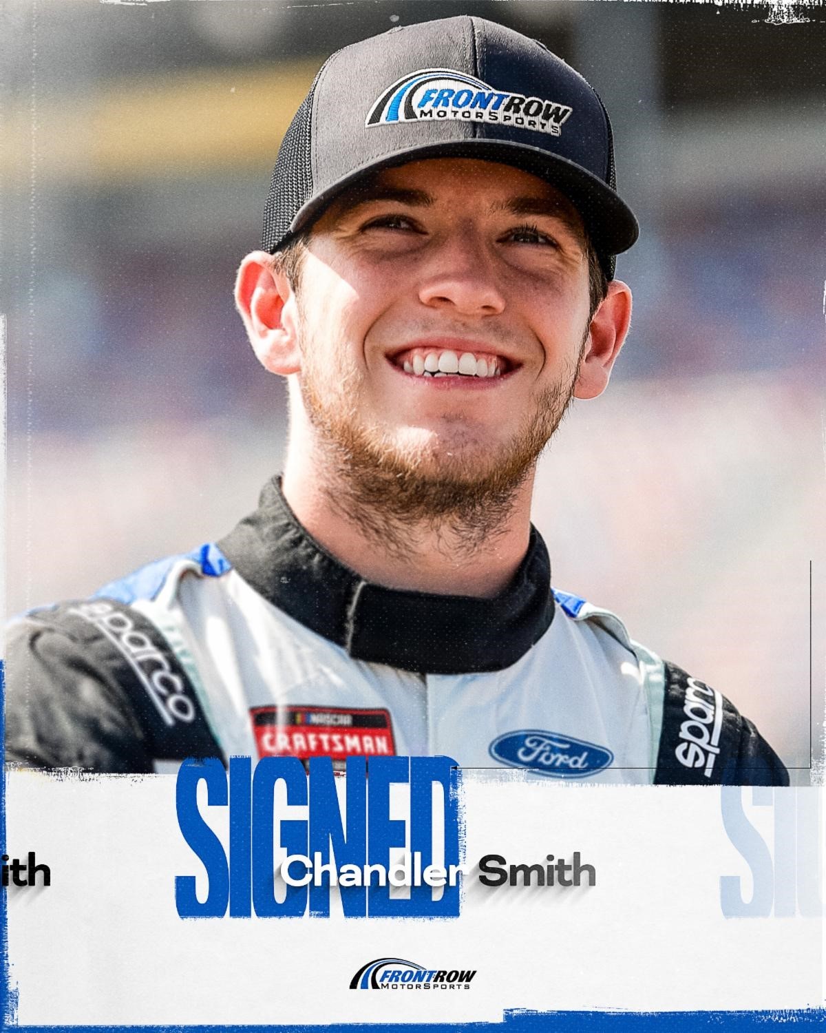 Chandler Smith to drive Front Row Motorsports Truck