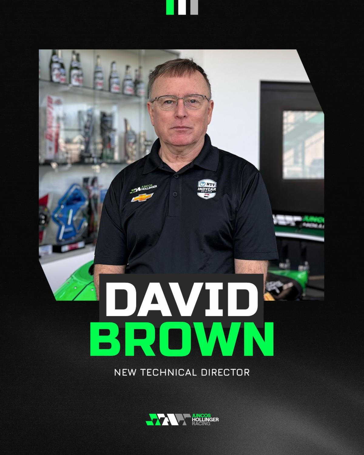 David Brown joins Juncos Hollinger as Technical Director