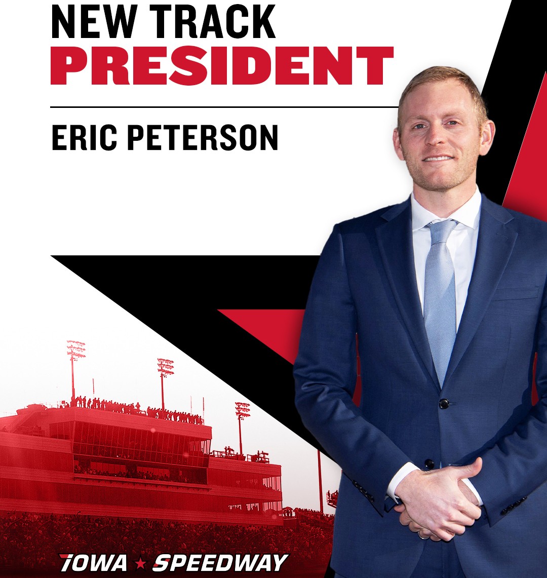Iowa Speedway President Eric Peterson