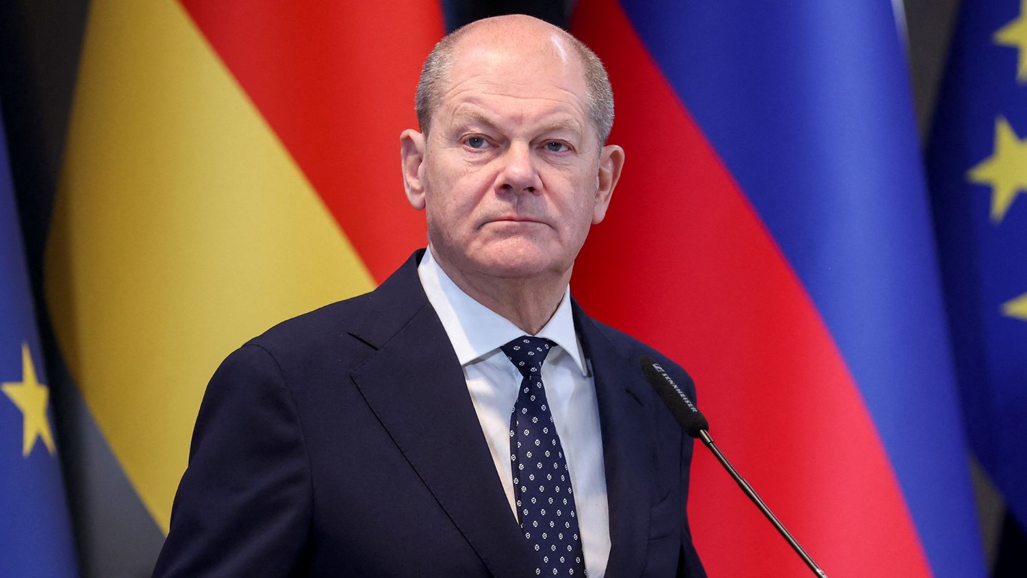 German Chancellor Olaf Scholz