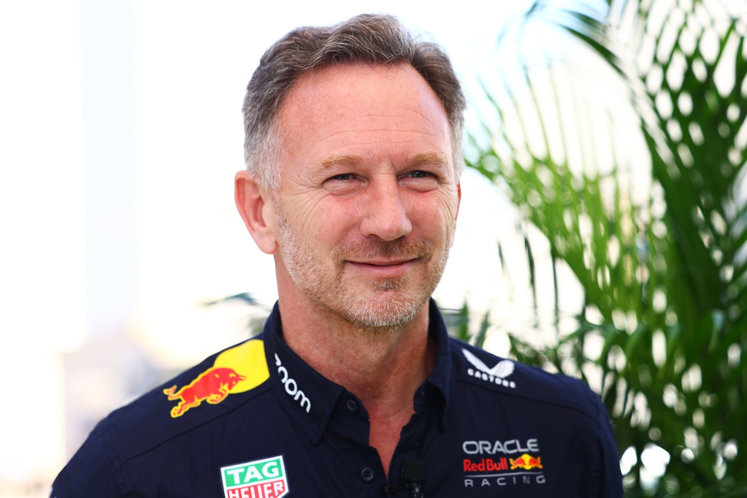 Oracle Red Bull Racing Team Principal Christian Horner looks on in the Paddock prior to the F1 Grand Prix of United States at Circuit of The Americas on October 20, 2024 in Austin, Texas. (Photo by Mark Thompson/Getty Images) // Getty Images / Red Bull Content Pool