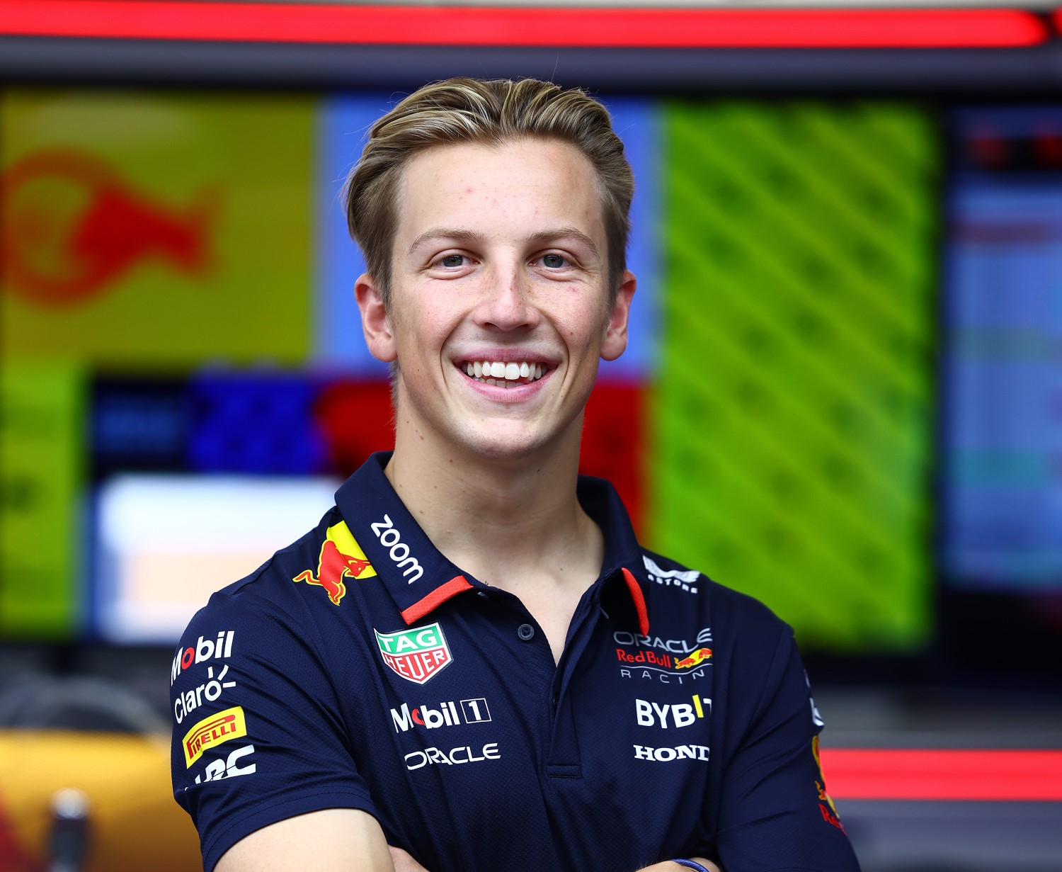 Liam Lawson of New Zealand and Oracle Red Bull Racing looks on in the Paddock prior to the F1 Grand Prix of Saudi Arabia at Jeddah Corniche Circuit on March 09, 2024 in Jeddah, Saudi Arabia. (Photo by Mark Thompson/Getty Images) // Getty Images / Red Bull Content Pool