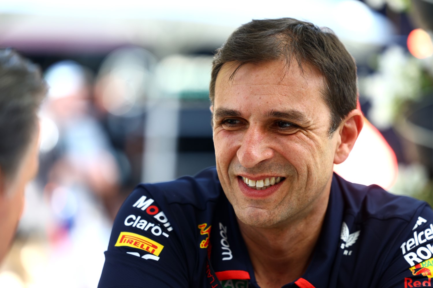 Pierre Wache, Chief Engineer of Performance Engineering at Oracle Red Bull Racing looks on in the Paddock during previews ahead of the F1 Grand Prix of Australia at Albert Park Circuit on March 21, 2024 in Melbourne, Australia. (Photo by Mark Thompson/Getty Images) // Getty Images / Red Bull Content Pool