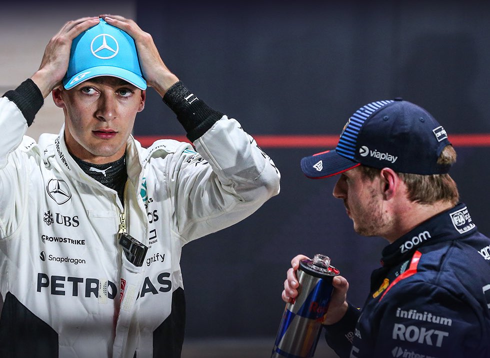 Is George Russell worried that Max Verstappen is taking his seat in 2026?