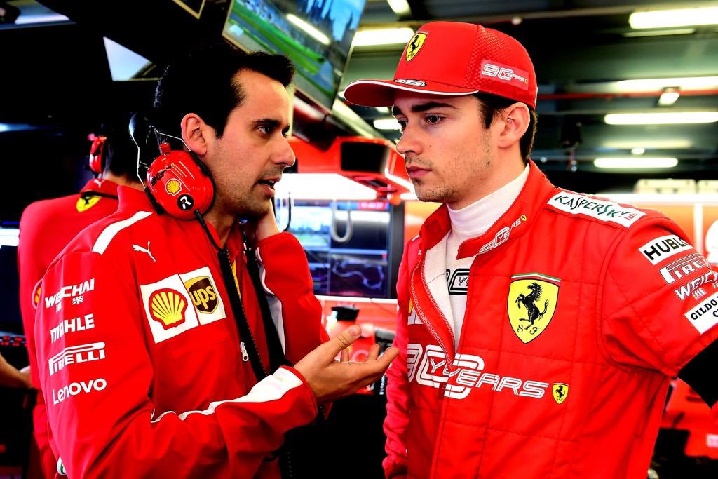 Xavi Marcos and Charles Leclerc