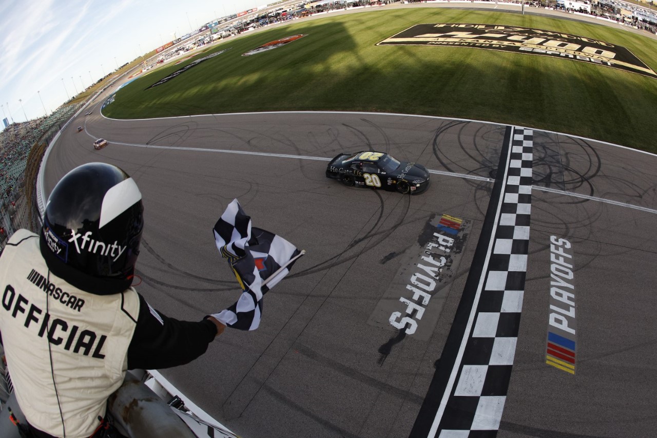 NASCAR Xfinity Almirola's Thrilling Kansas Win Secures Playoff Spot