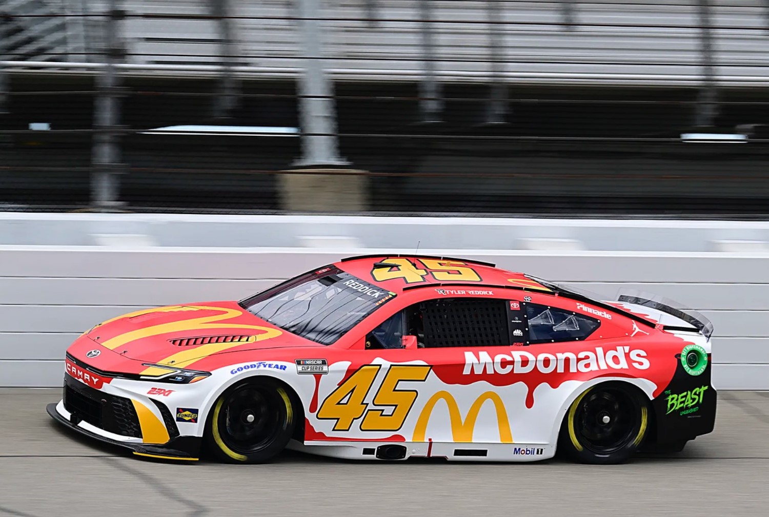 Michigan 400 Race winner Tyler Reddick