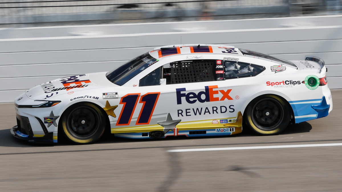 Denny Hamlin #11 JGR Toyota, Richmond Raceway August 2024