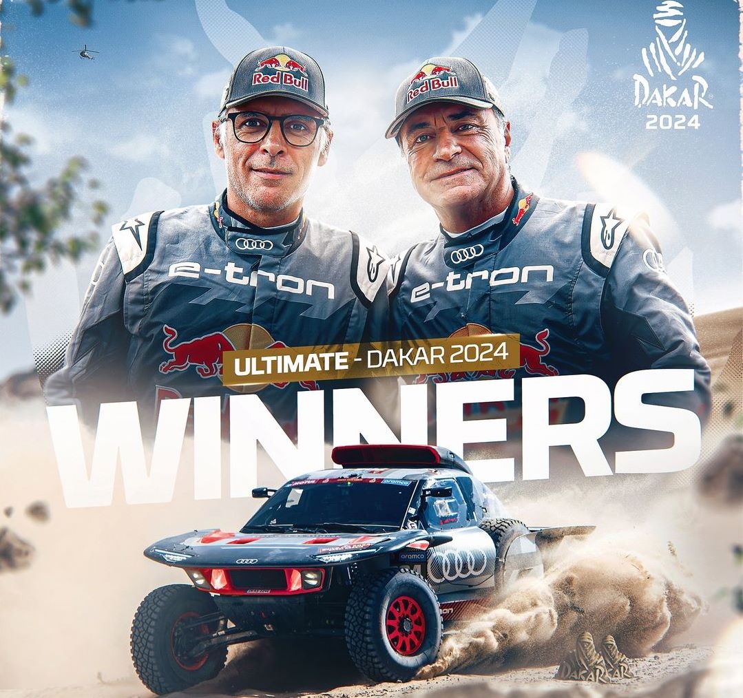 Carlos Sainz Sr. and Ricky Brabec Win 2024 Dakar Rally Car and Bike