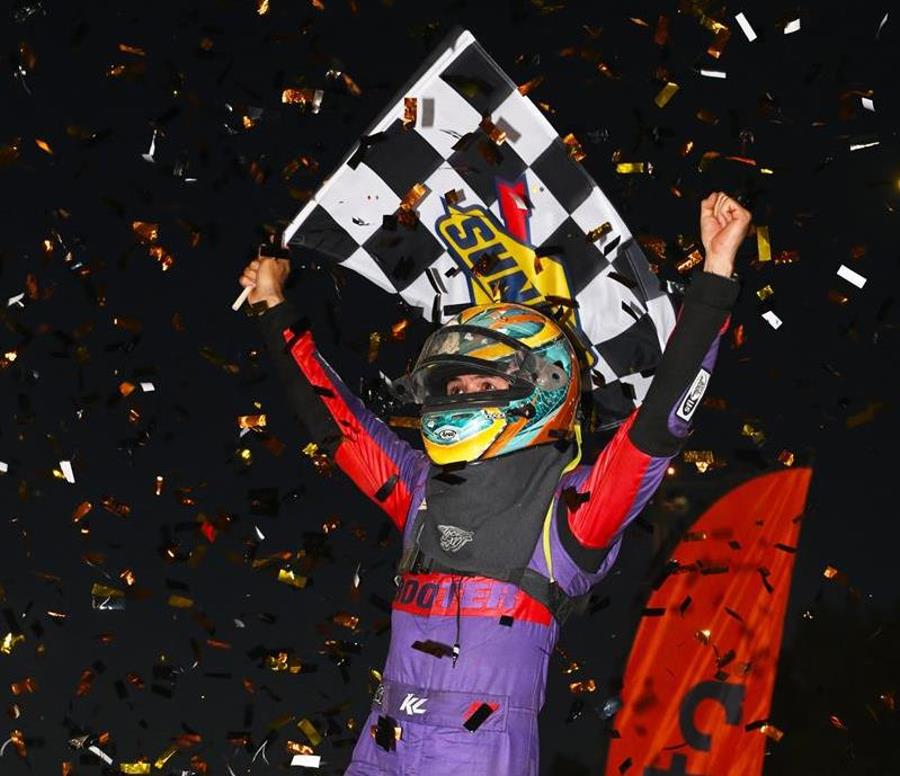 Kyle Larson wins at Eagle Raceway