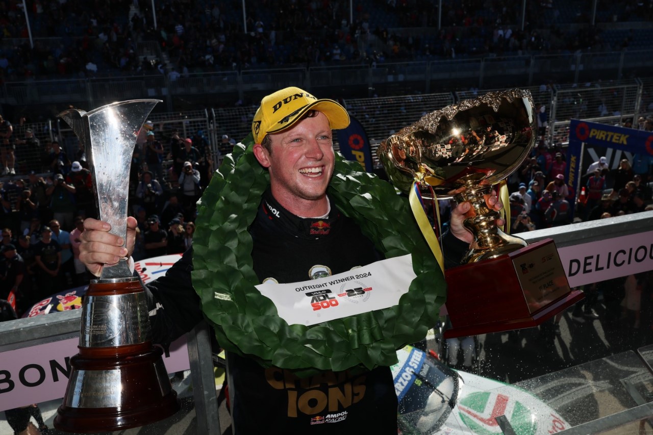 Adelaide Race 2 winner Will Brown who clinched the 2024 Supercars Championship