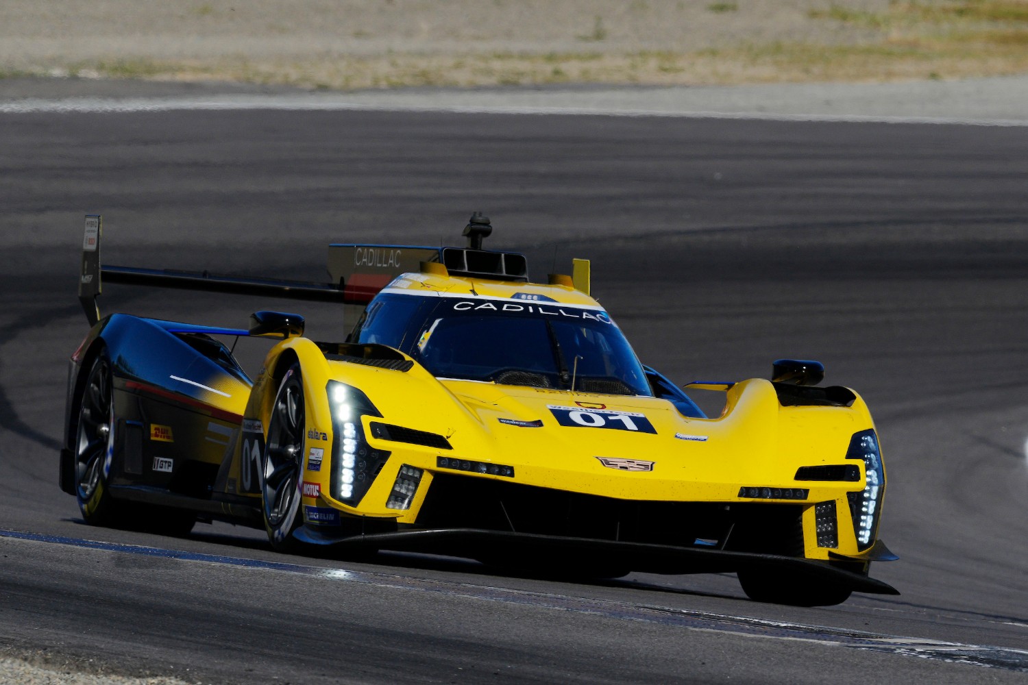 #01: Cadillac Racing, Cadillac V-Series.R, GTP: Renger van der Zande, Sebastien Bourdais