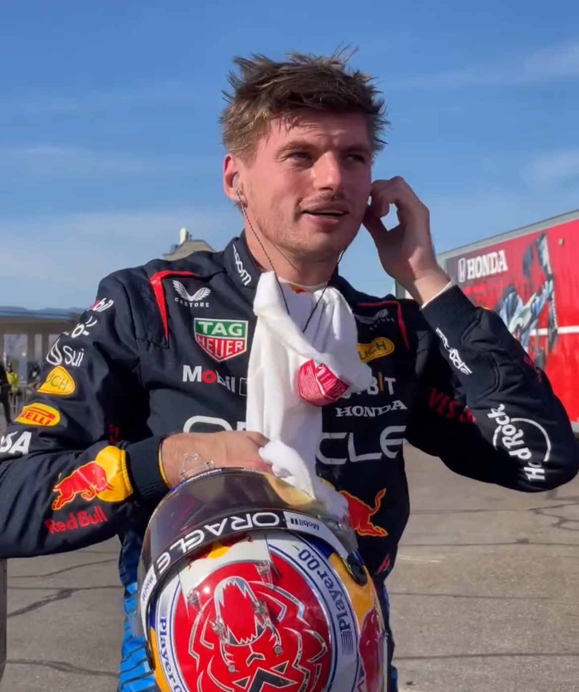 Max Verstappen tested a Acura ARX-06 prototype