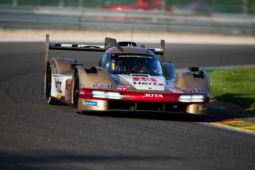 12 STEVENS Will (gbr), ILOTT Callum (gbr), Hertz Team Jota, Porsche 963 #12, Hypercar, action during the 2024 TotalEnergies 6 Hours of Spa-Francorchamps, 3rd round of the 2024 FIA World Endurance Championship, from May 8 to 11, 2024 on the Circuit de Spa-Francorchamps in Stavelot, Belgium - Photo Joao Filipe / DPPI