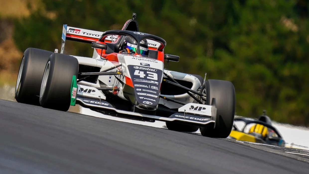 Current Formula 1 sensation Franco Colapinto competed in the Castrol Toyota FR Oceania Championship with Kiwi Motorsport in 2020.John Cowpland / Bruce Jenkins Ph / Supplied