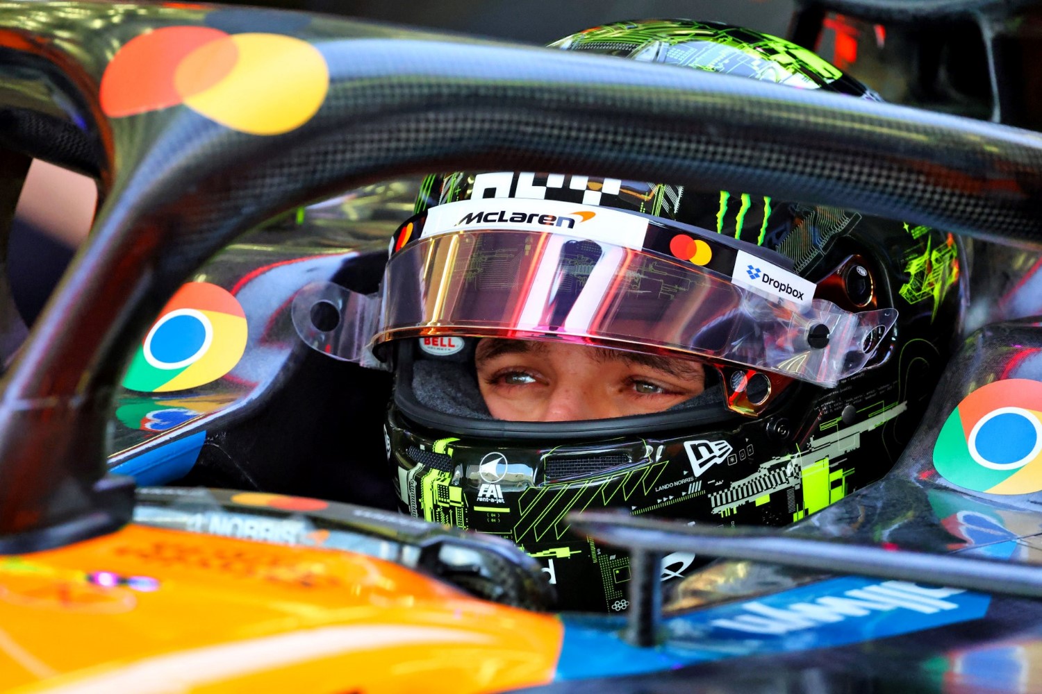 Lando Norris. Photo supplied by Racing Force Group