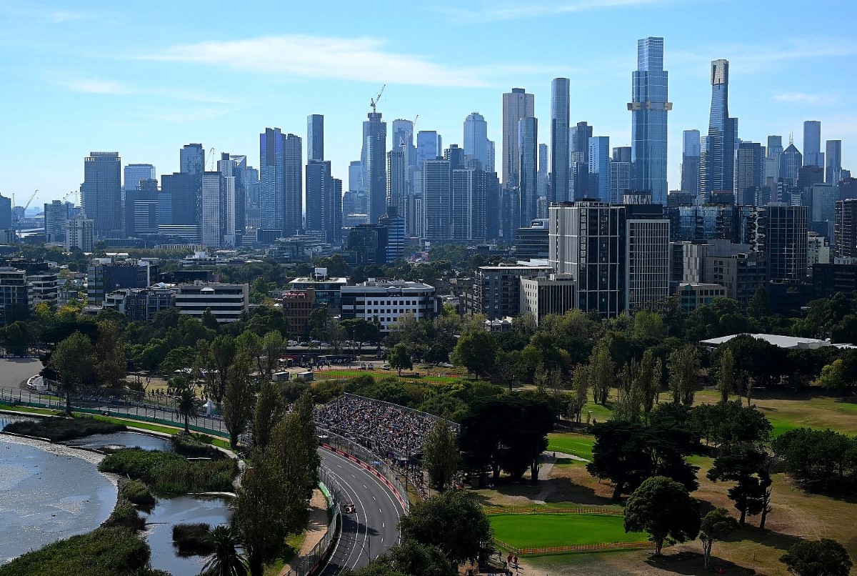 Lando Norris of Great Britain driving the (4) McLaren MCL39 Mercedes on track during practice ahead of the F1 Grand Prix of Australia at Albert Park Grand Prix Circuit on March 14, 2025 in Melbourne, Australia. (Photo by Clive Mason/Getty Images for McLaren)