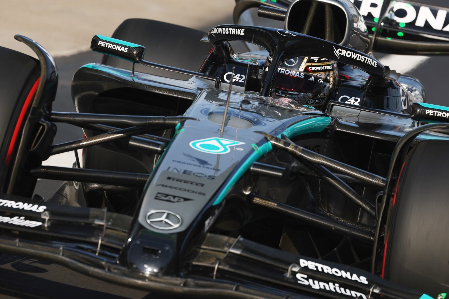 George Russell 2025 Chinese GP - LAT Images for Mercedes