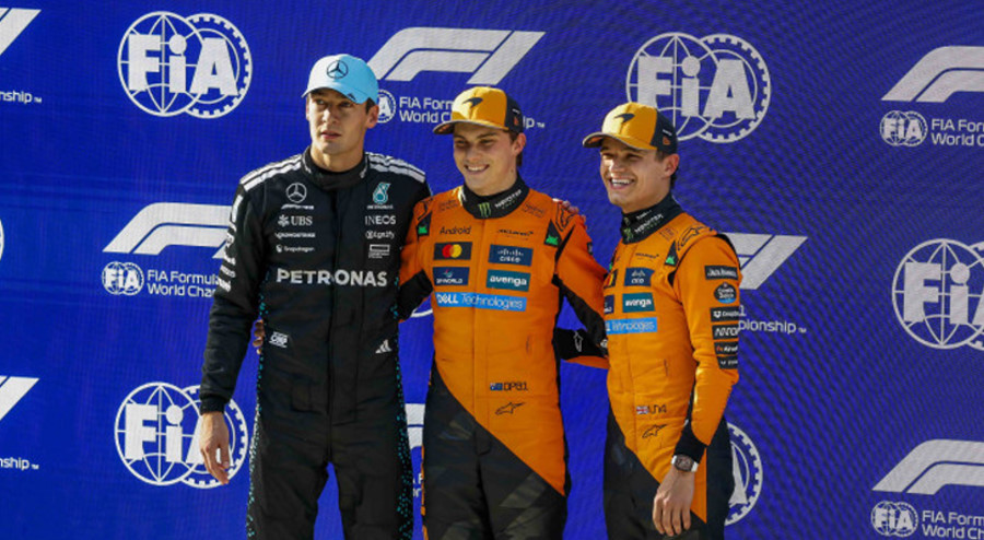 Top-3 qualifiers for the 2025 Chinese GP.