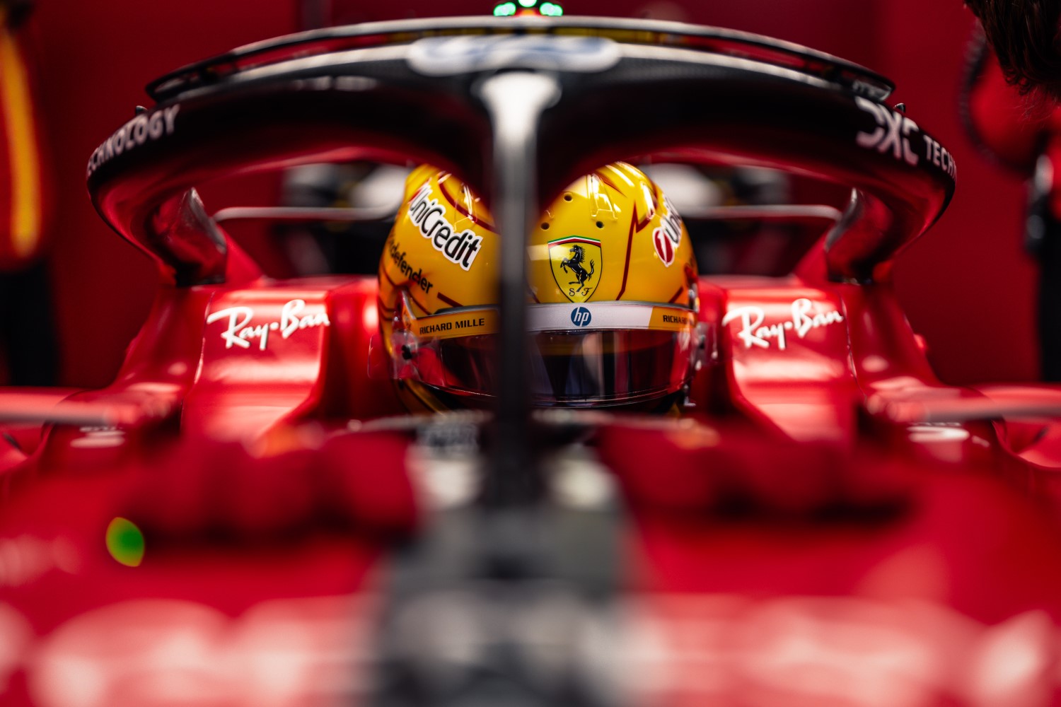 Lewis Hamilton. Photo by Andrea Catalini Supplied by Ferrari