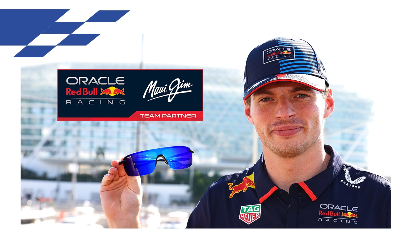 Maui Jim and Oracle Red Bull Racing. Image Supplied