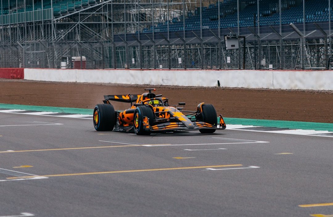 2025 McLaren MCL39 breaks cover at Silverstone. Photo supplied by McLaren