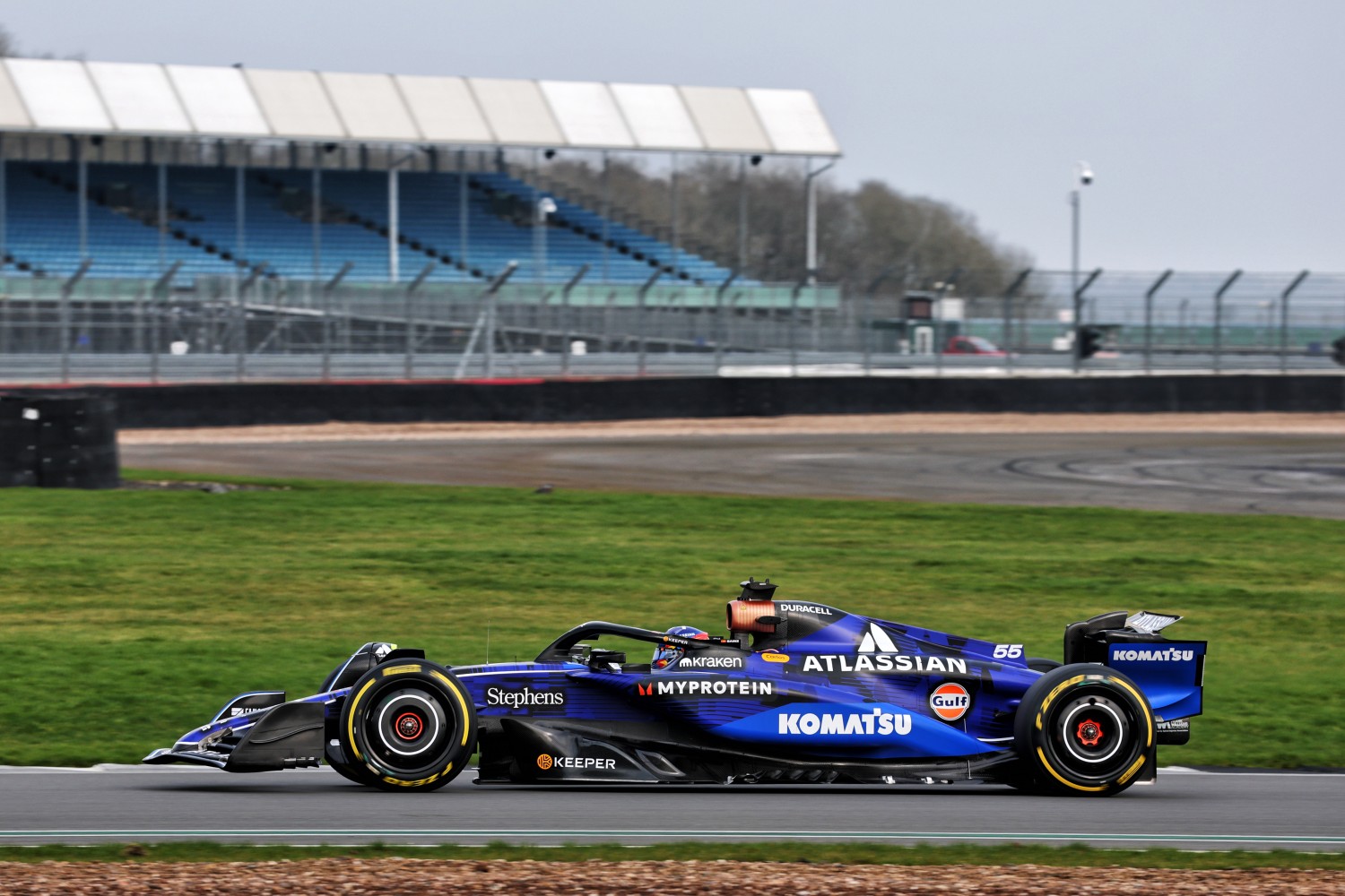 Carlos Sainz (ESP) Williams Racing FW46. Formula One World Championship, Atlassian Williams Racing FW47 Launch, Silverstone, England, Friday 14th February 2025.