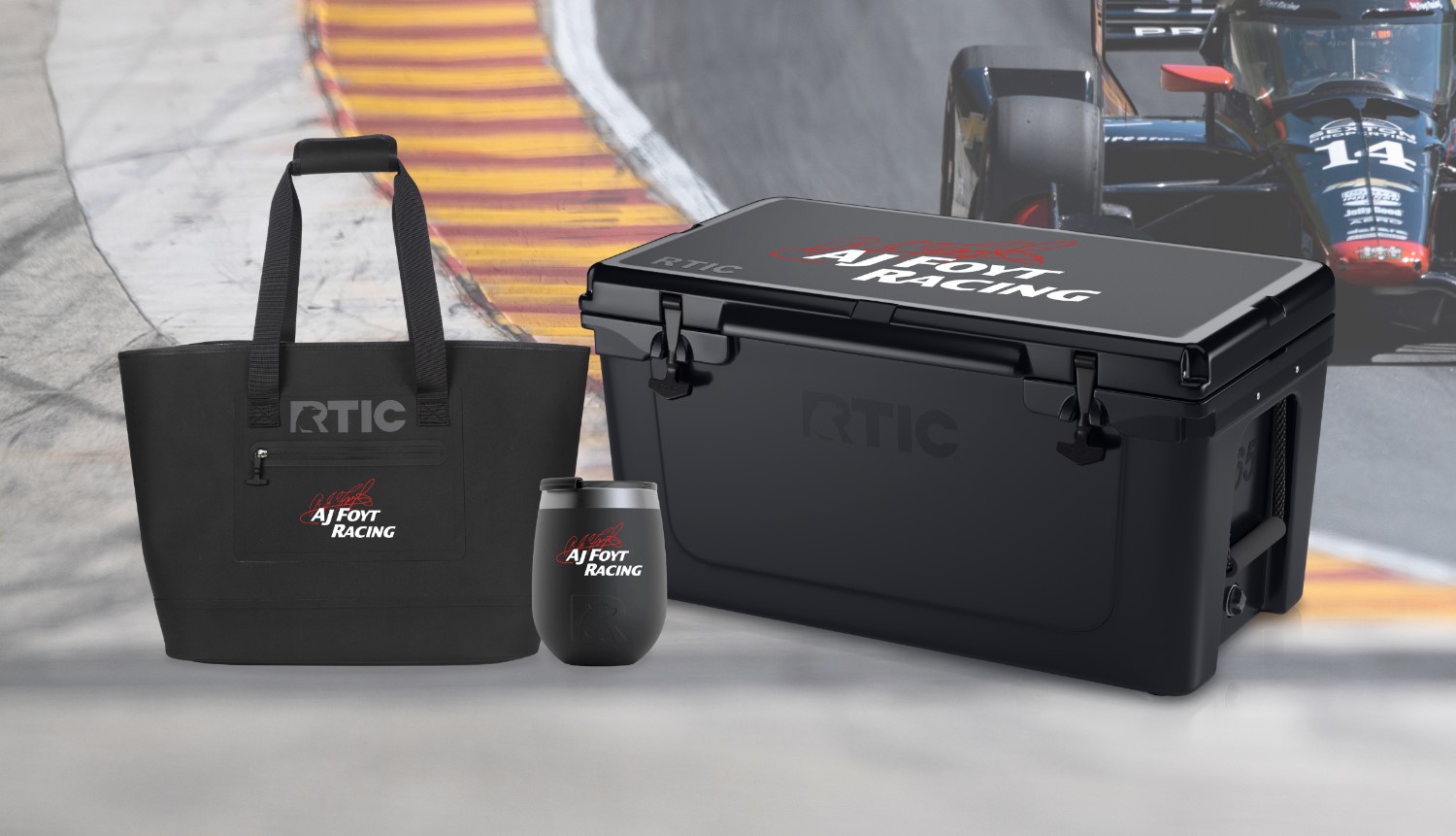 RTIC Outdoors Signs as an Official Partner of AJ Foyt Racing. Image Supplied