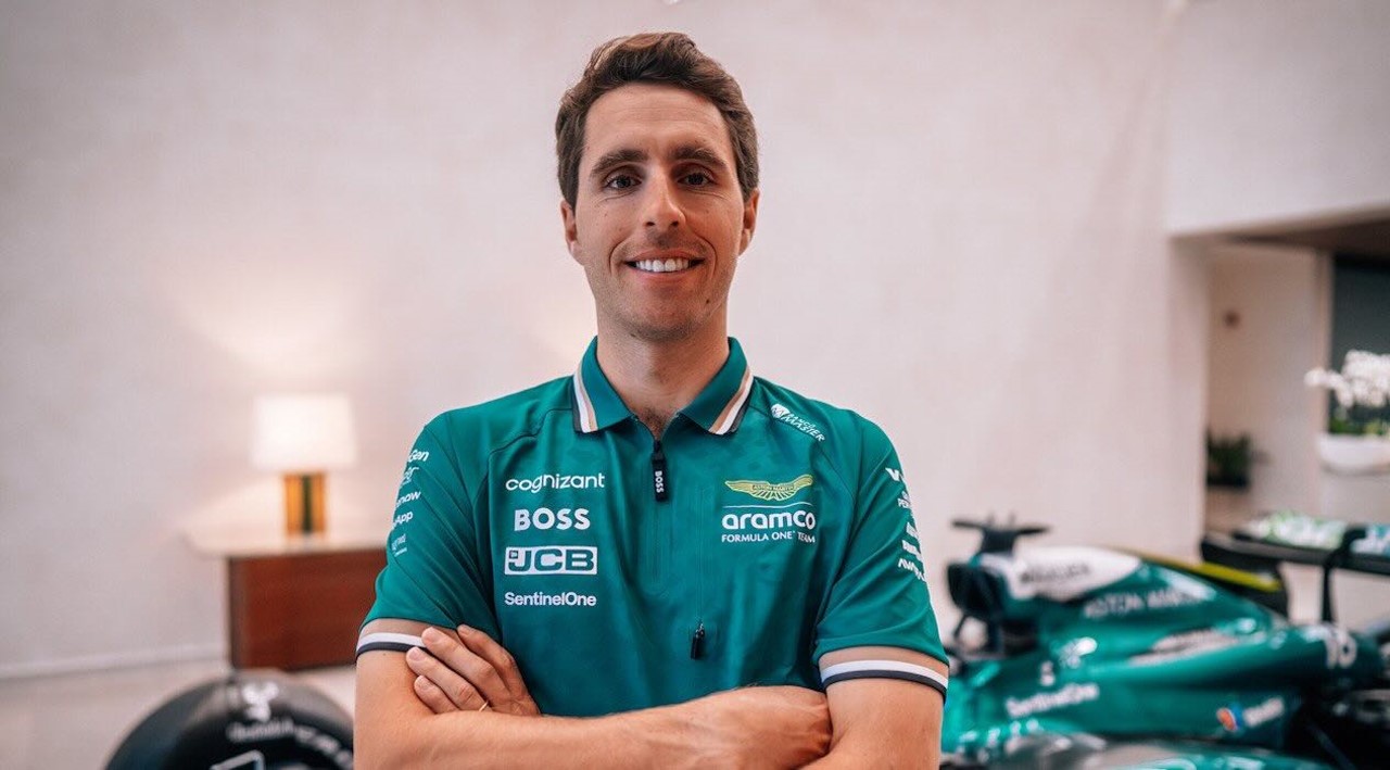 Aston Martin simulator driver Daniel Juncadella. Image supplied by Aston Martin