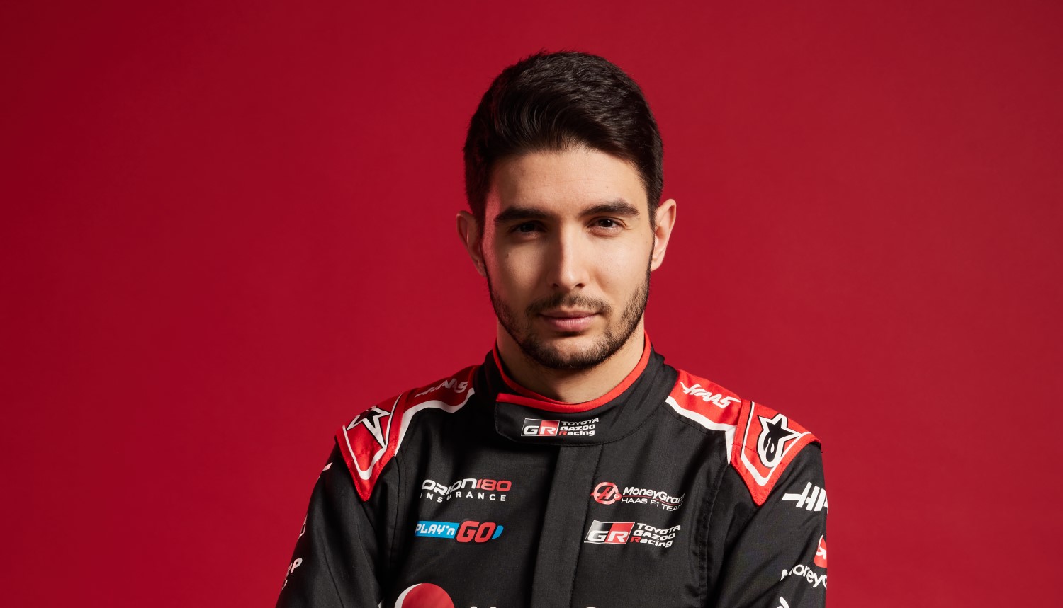 Esteban Ocon. Image supplied by Haas F1 team