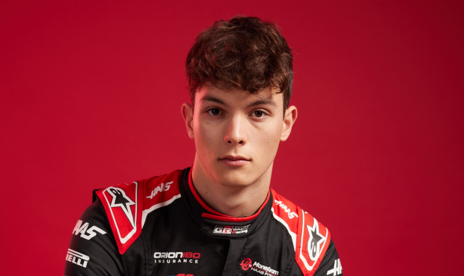 Oliver 'Ollie' Bearman. Image supplied by Haas F1 team