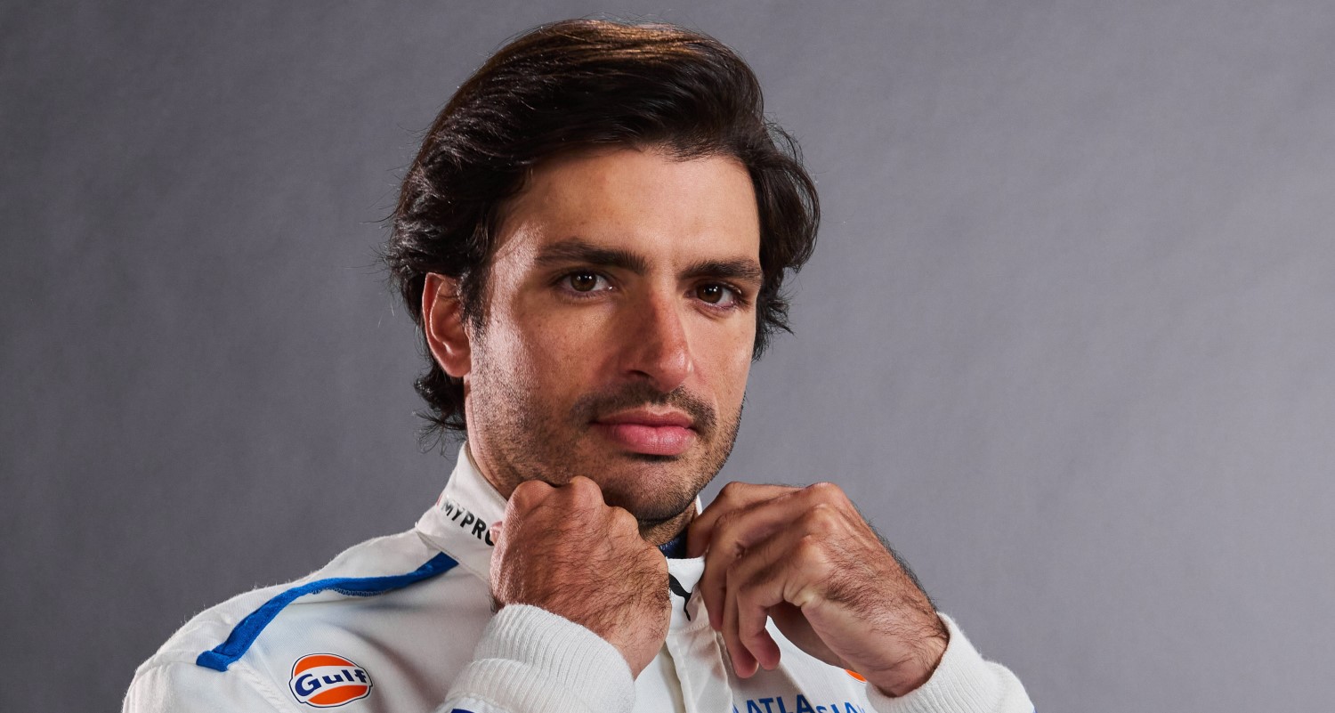 Carlos Sainz Jr. (ESP)Atlassian Williams Racing 2025 FW47 Livery Launch.Tuesday 18th February 2025. Formula One World Championship, F1 75 Live. O2 Arena, London.