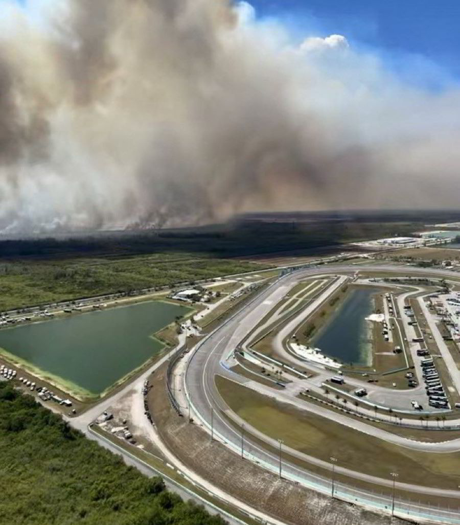 NASCAR Fans Call for Homestead-Miami Postponement due to fire