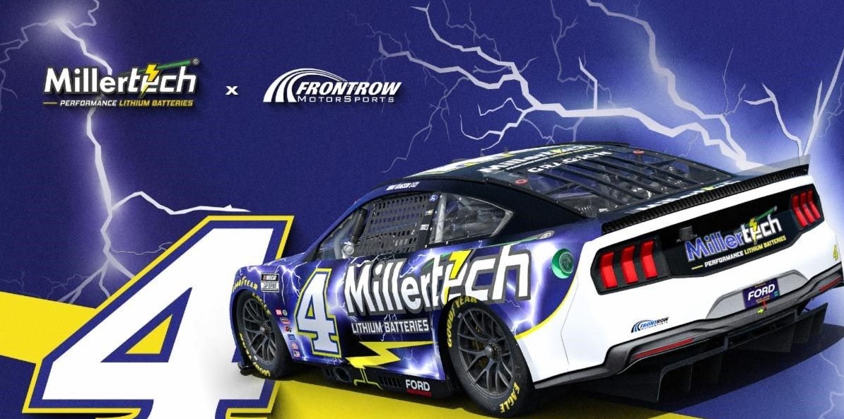 Front Row Motorsports signs deal with MillerTech. Photo Supplied