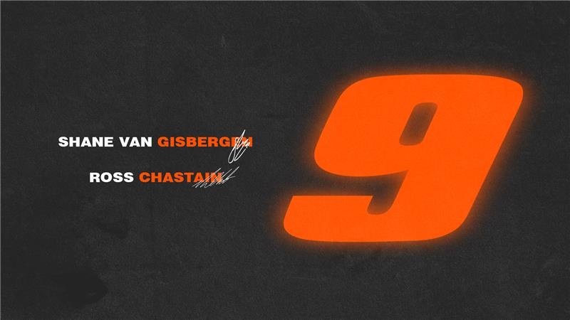 Van Gisbergen and Chastain to share Dale Jr's No 9 car