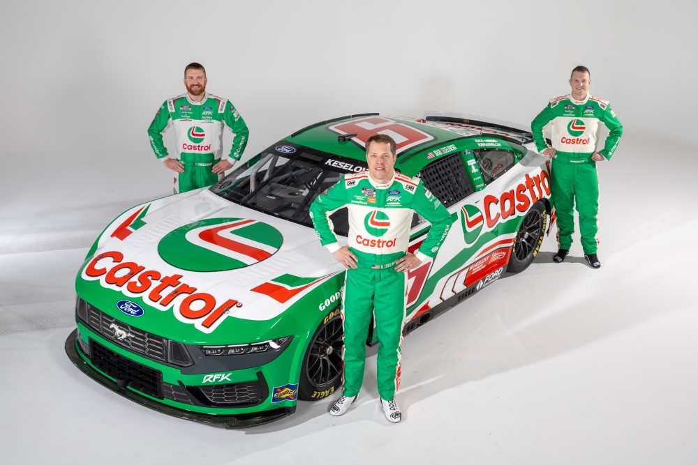 RFK Racing, Castrol Announce Partnership Renewal. Photo Supplied