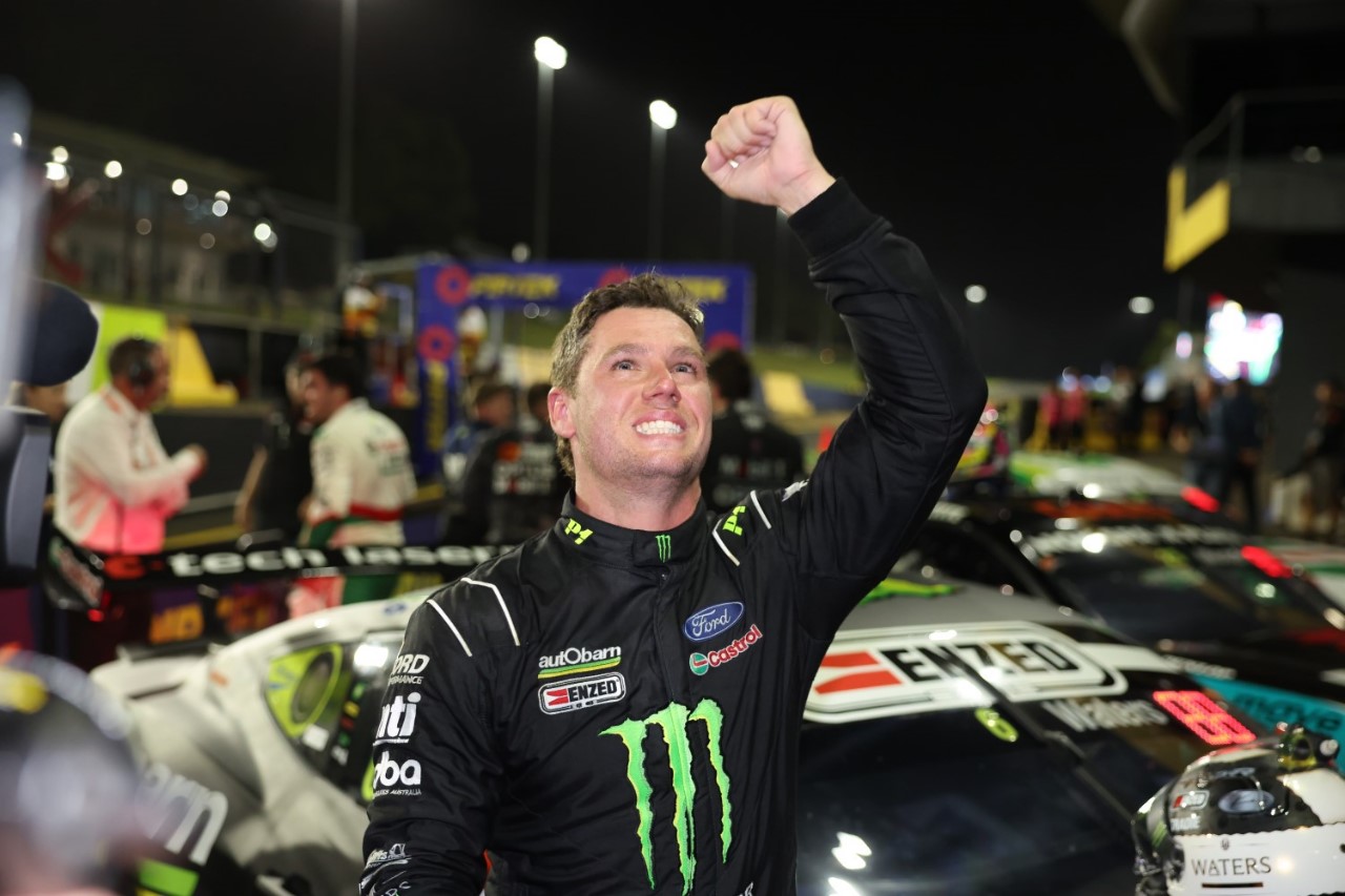 Sydney Race 1 winner Cam Waters. Image Supplied by Supercars Image Supplied by Supercars