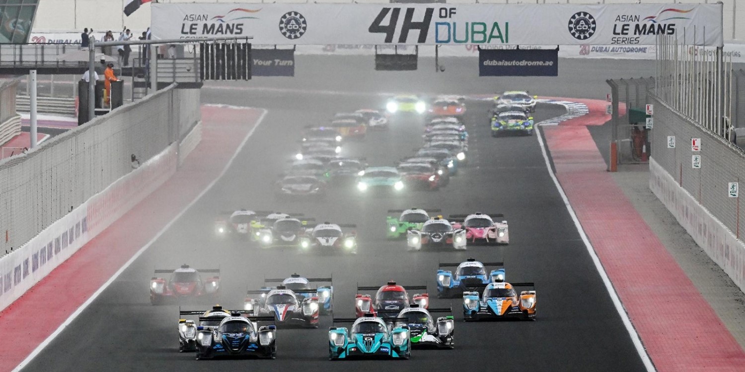 4 Hours of Dubai Race 1: Algarve Pro Racing Take Victory in Dubai. Image Supplied