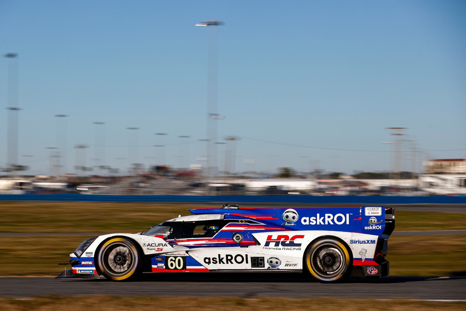 #60: Acura Meyer Shank Racing w/Curb Agajanian, Acura ARX-06, GTP: Tom Blomqvist, Colin Braun, Scott Dixon, Felix Rosenqvist