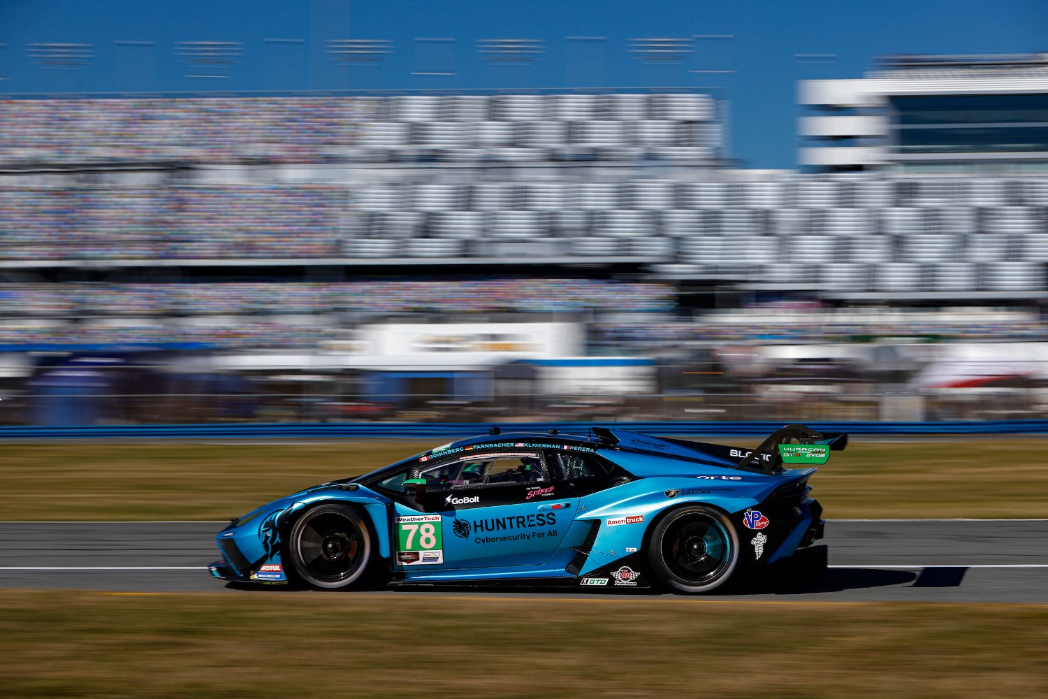 #78: Forte Racing, Lamborghini Huracan GT3 EVO2, GTD: Misha Goikhberg, Mario Farnbacher, Franck Perera, Parker Kligerman