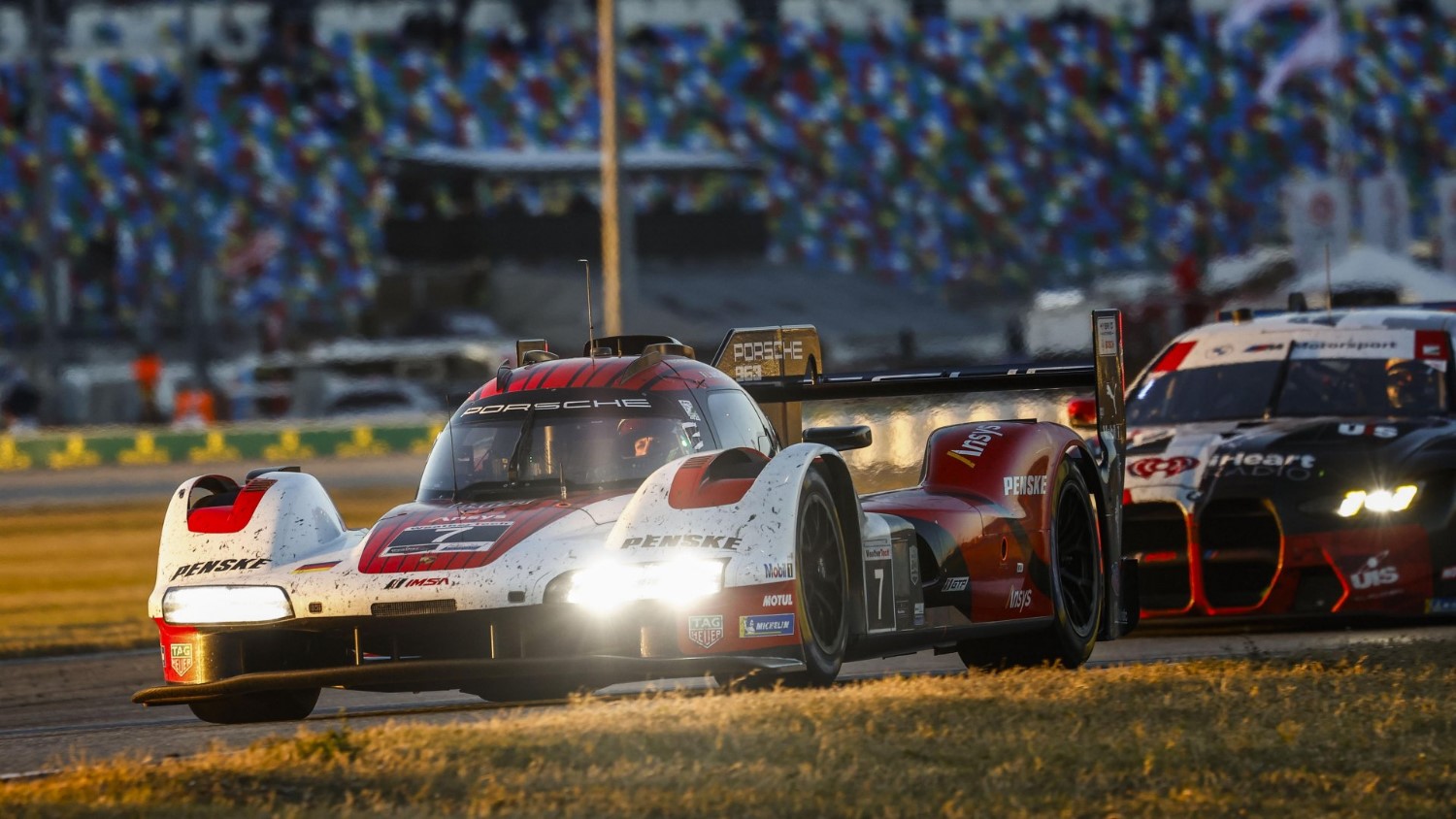 #7: Porsche Penske Motorsports, Porsche 963, GTP: Felipe Nasr, Nick Tandy, Laurens Vanthoor. LAT Images for IMSA