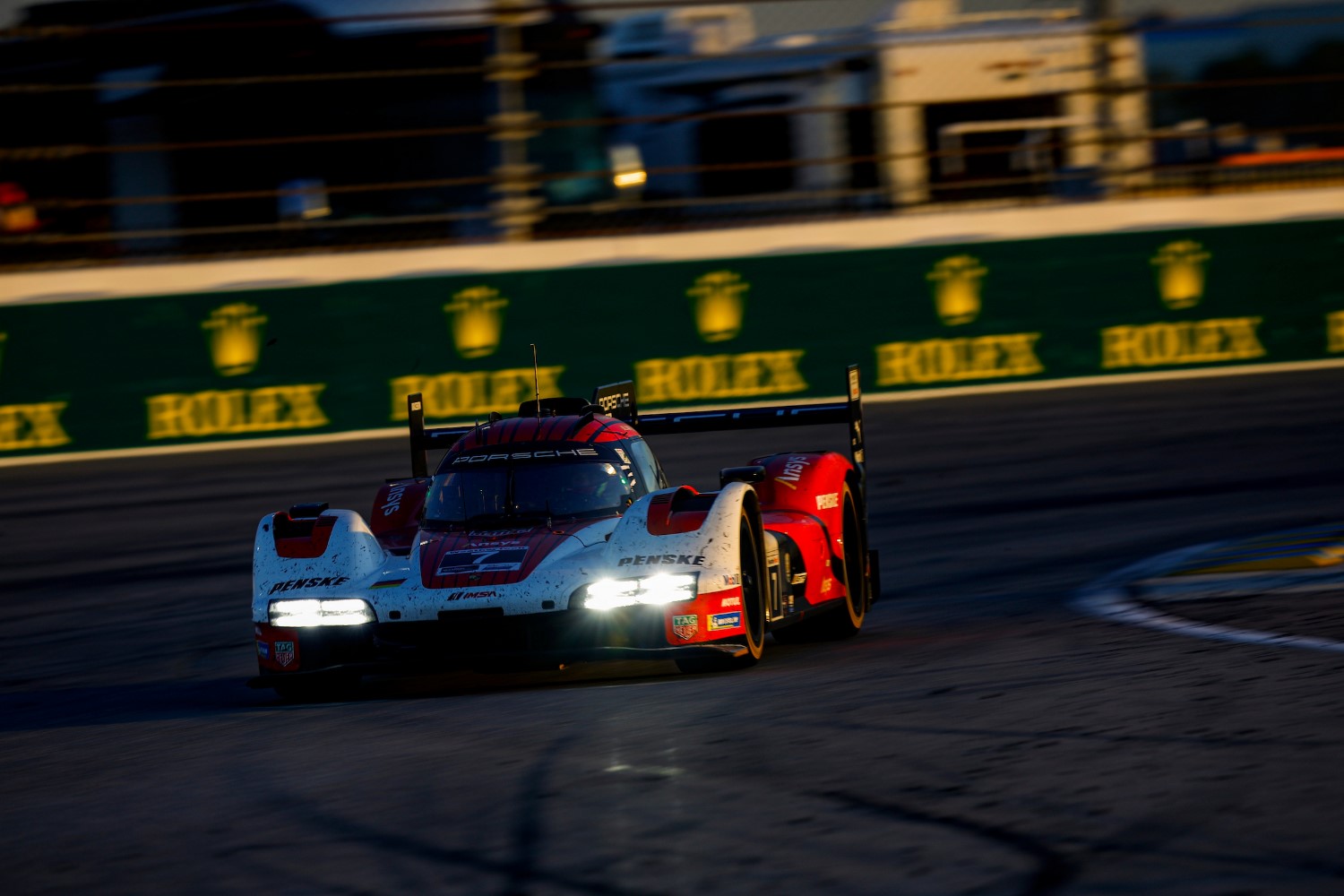 #7: Porsche Penske Motorsports, Porsche 963, GTP: Felipe Nasr, Nick Tandy, Laurens Vanthoor