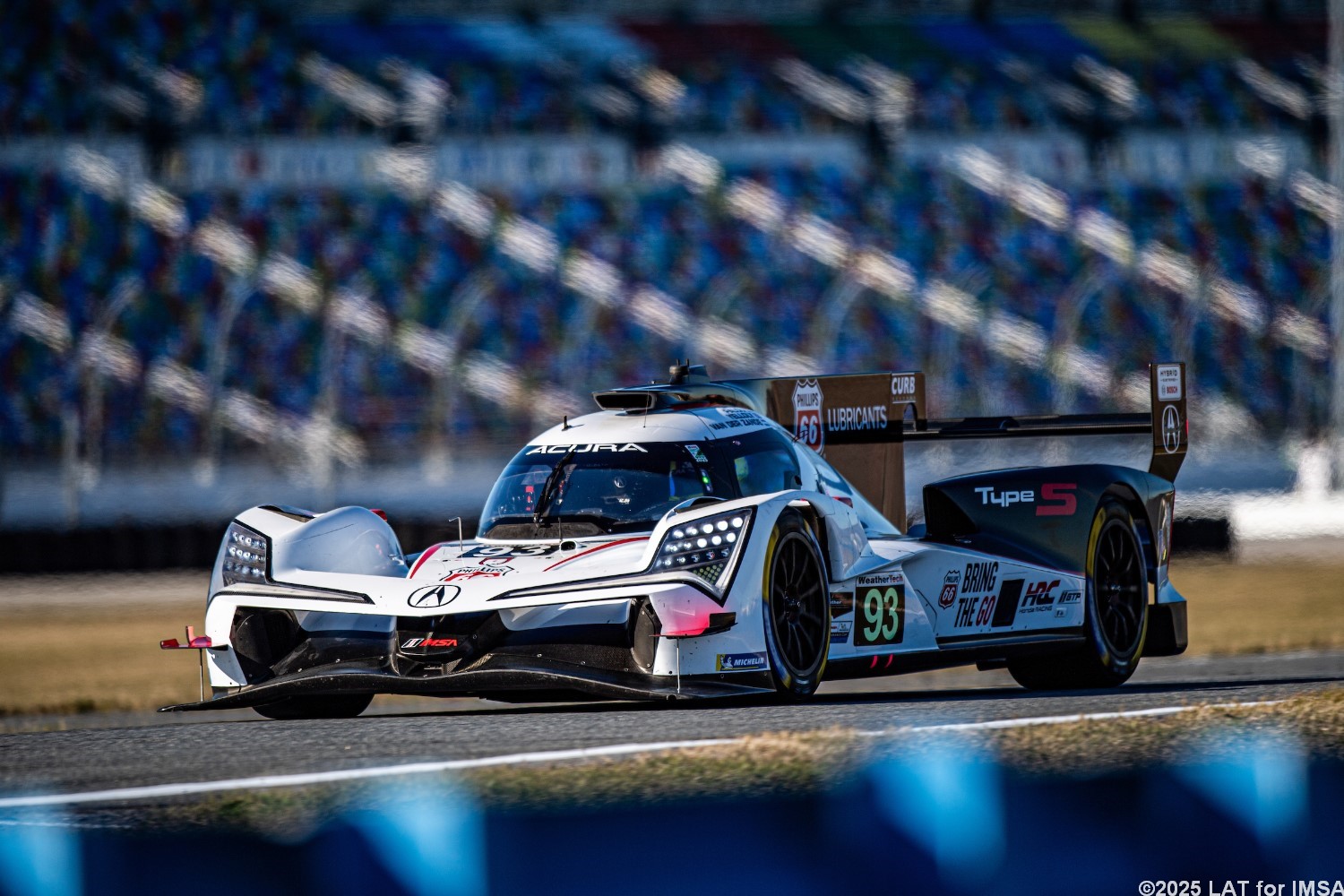 #93: Acura Meyer Shank Racing w/Curb Agajanian, Acura ARX-06, GTP: Renger van der Zande, Nick Yelloly, Alex Palou, Kaku Ohta