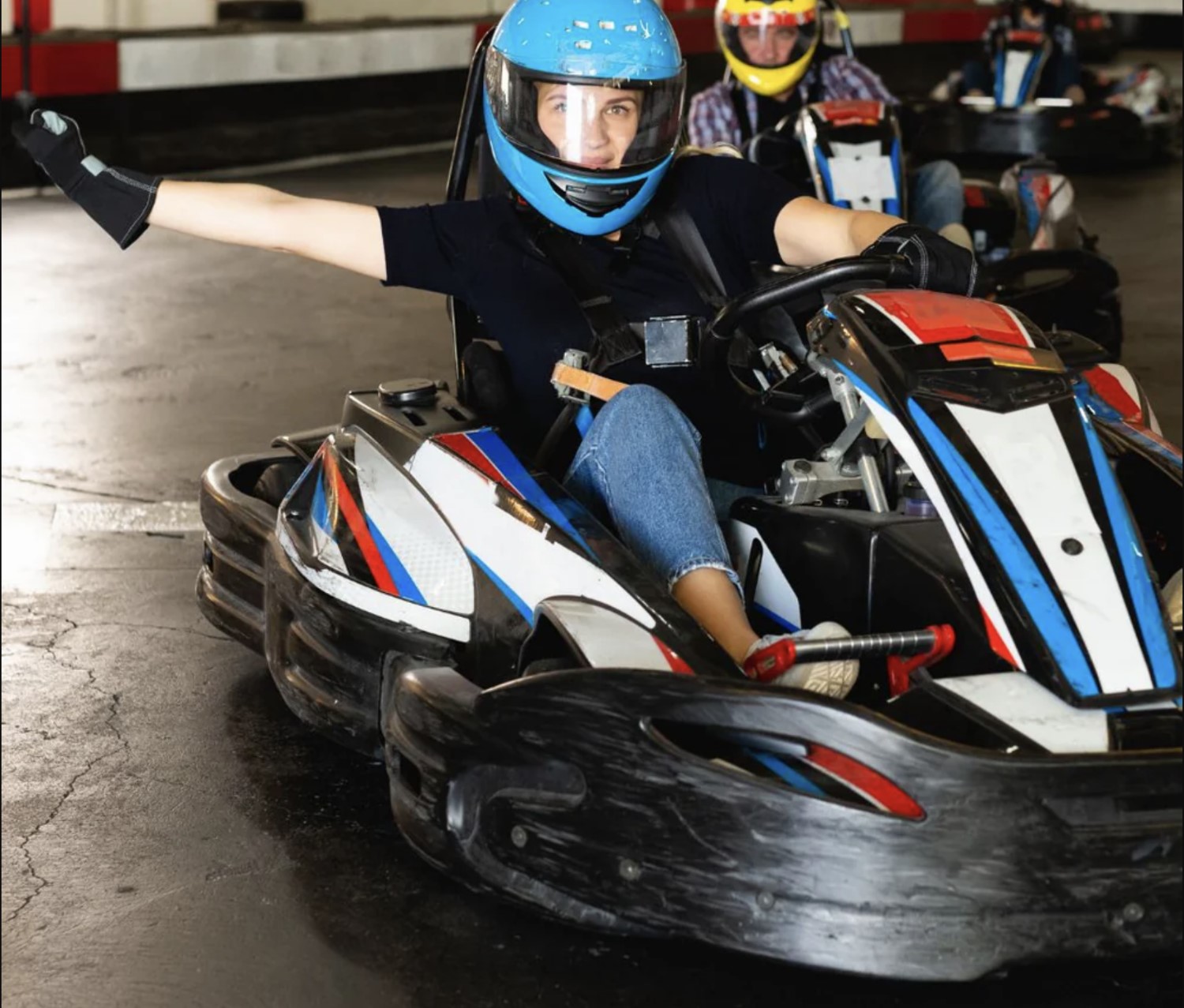 Indoor go-karting. Image Supplied